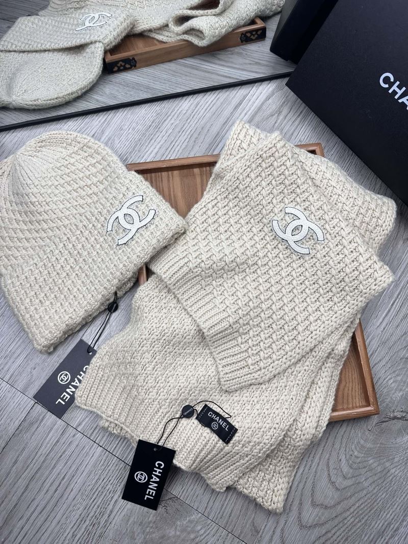 Chanel Caps Scarfs